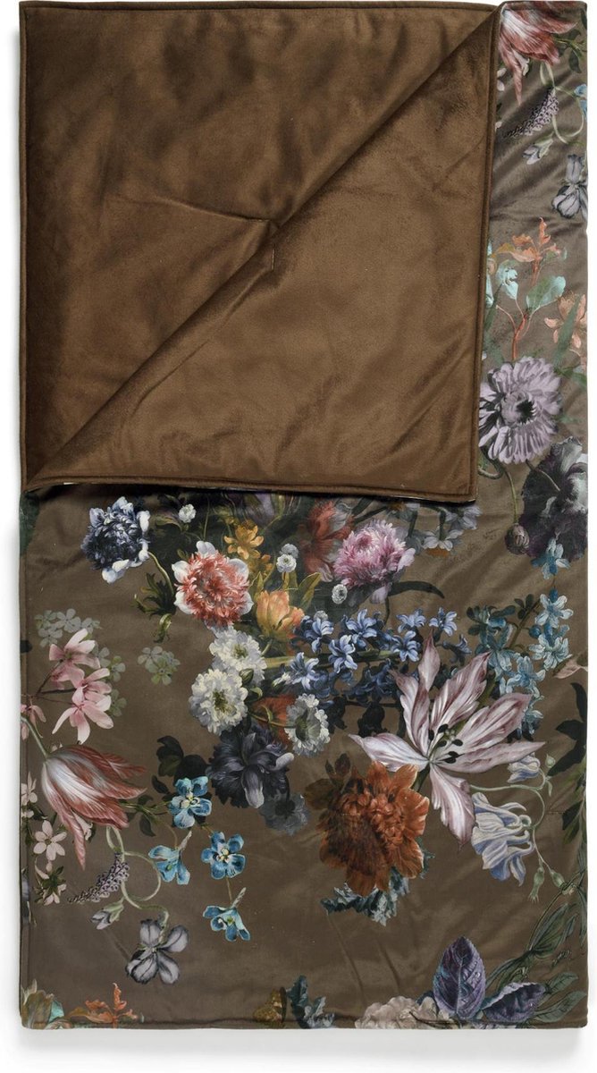 Essenza Isabelle Plaid Darkest Brown - Bruin