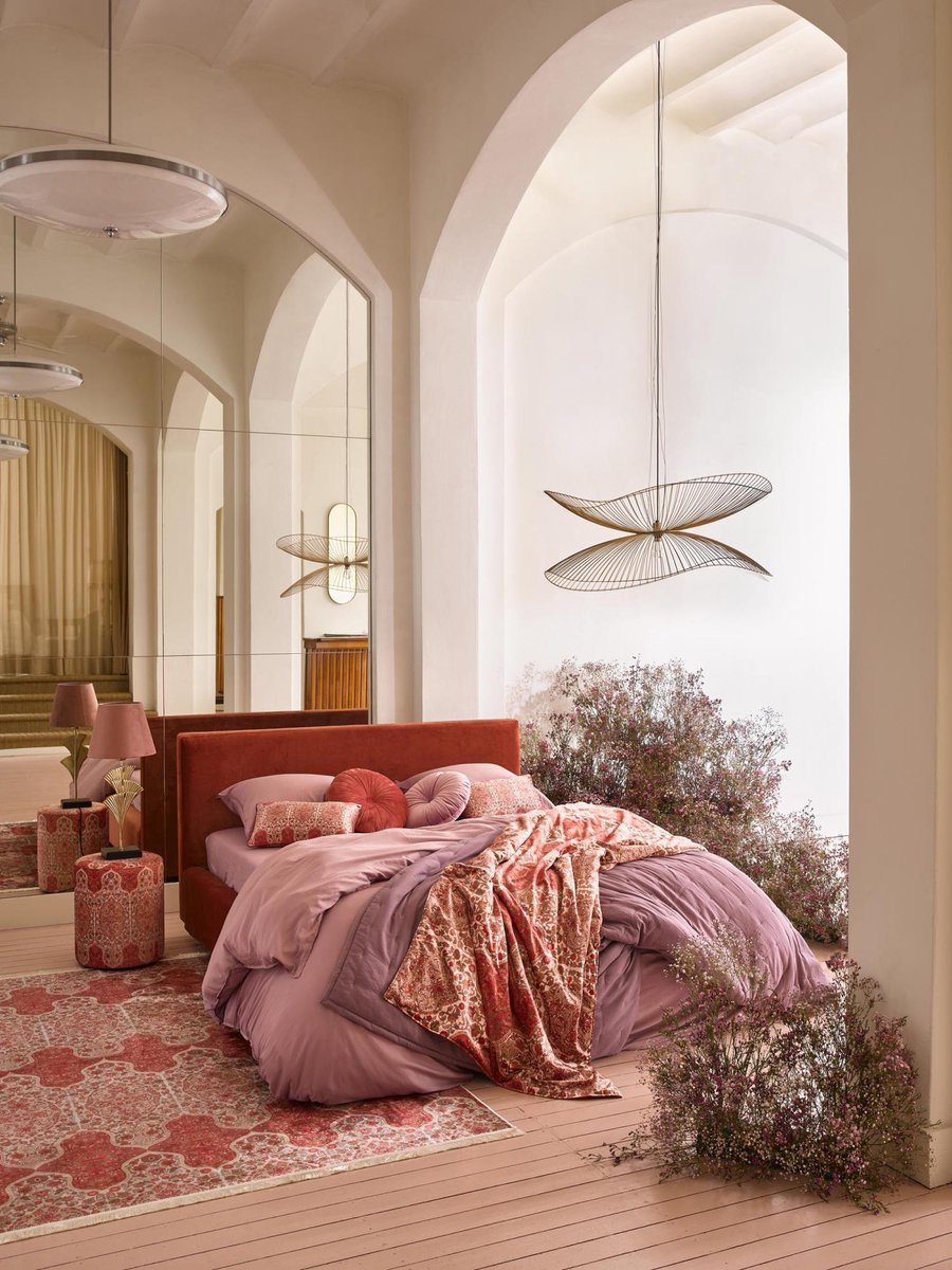 Essenza Giulia Roseval plaid - Roze