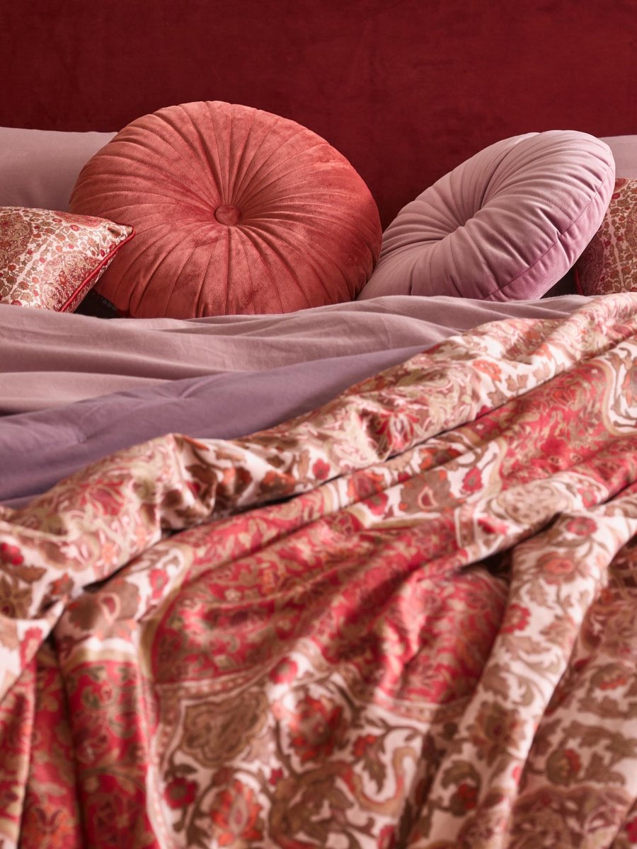 Essenza Giulia Roseval plaid - Roze