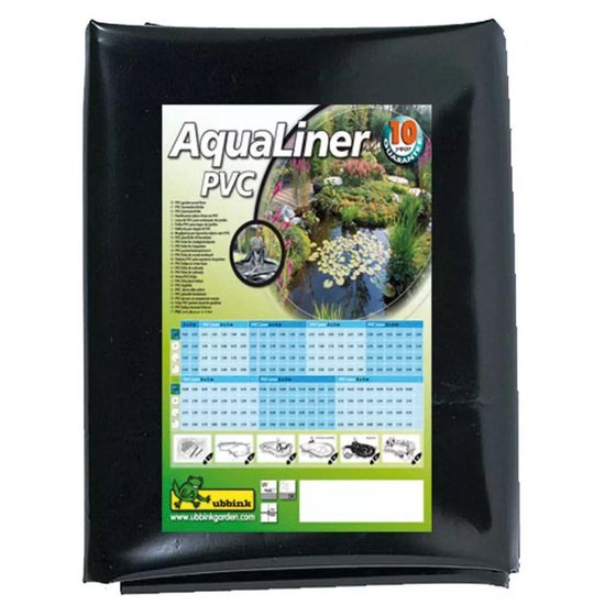 Ubbink - Vijverfolie Aqualiner 4x3m 0,5mm Pvc - Zwart