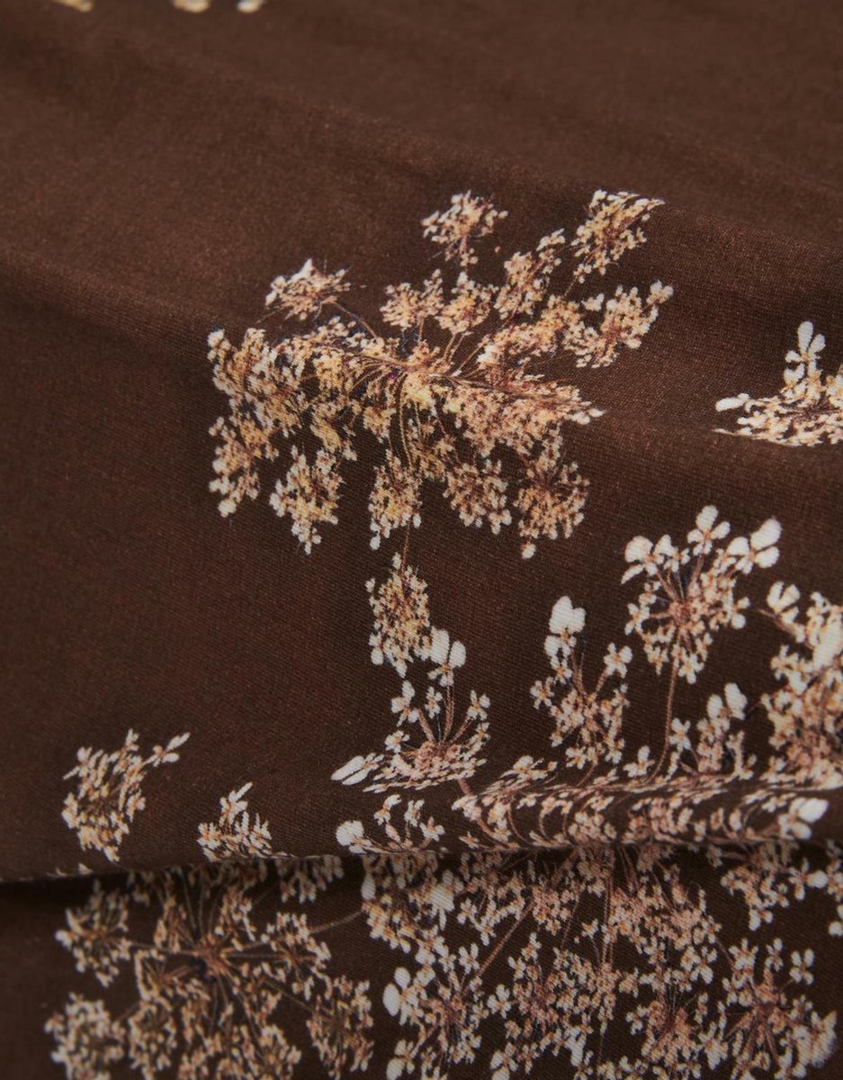 Essenza Lauren hoeslaken Cinnamon - Bruin