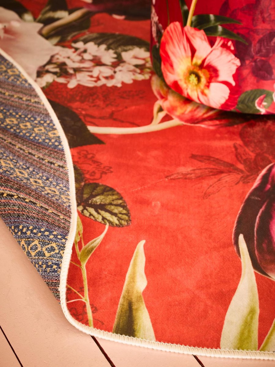 Essenza Scarlett Roseval vloerkleed - Roze