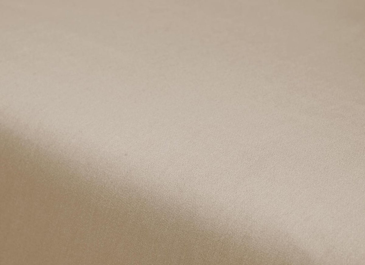 Essenza Satin hoeslaken Cement - Grijs