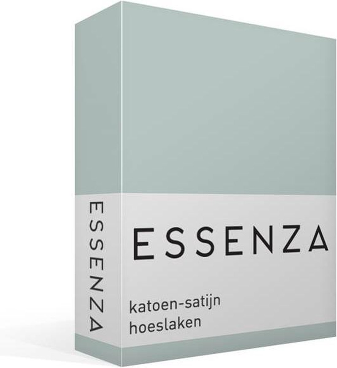 Essenza Satin Hoeslaken Dusty green - Groen