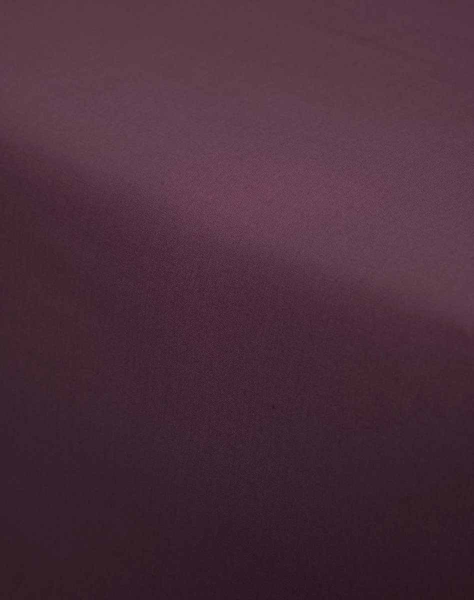 Essenza Premium Percale Hoeslaken Masala - Rood