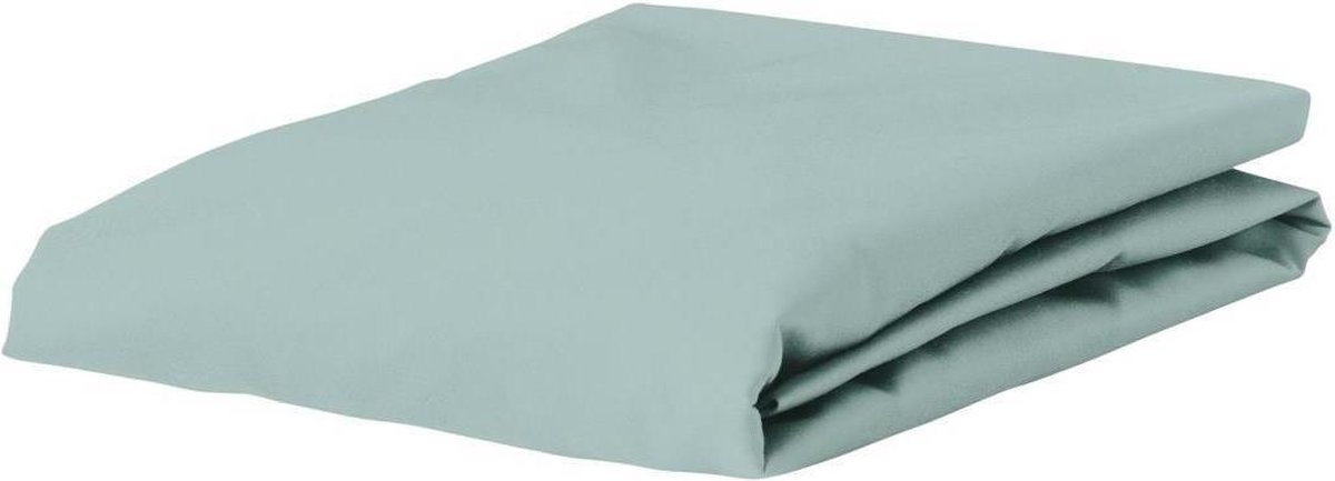 Essenza Premium Percale Hoeslaken Dusty green - Groen