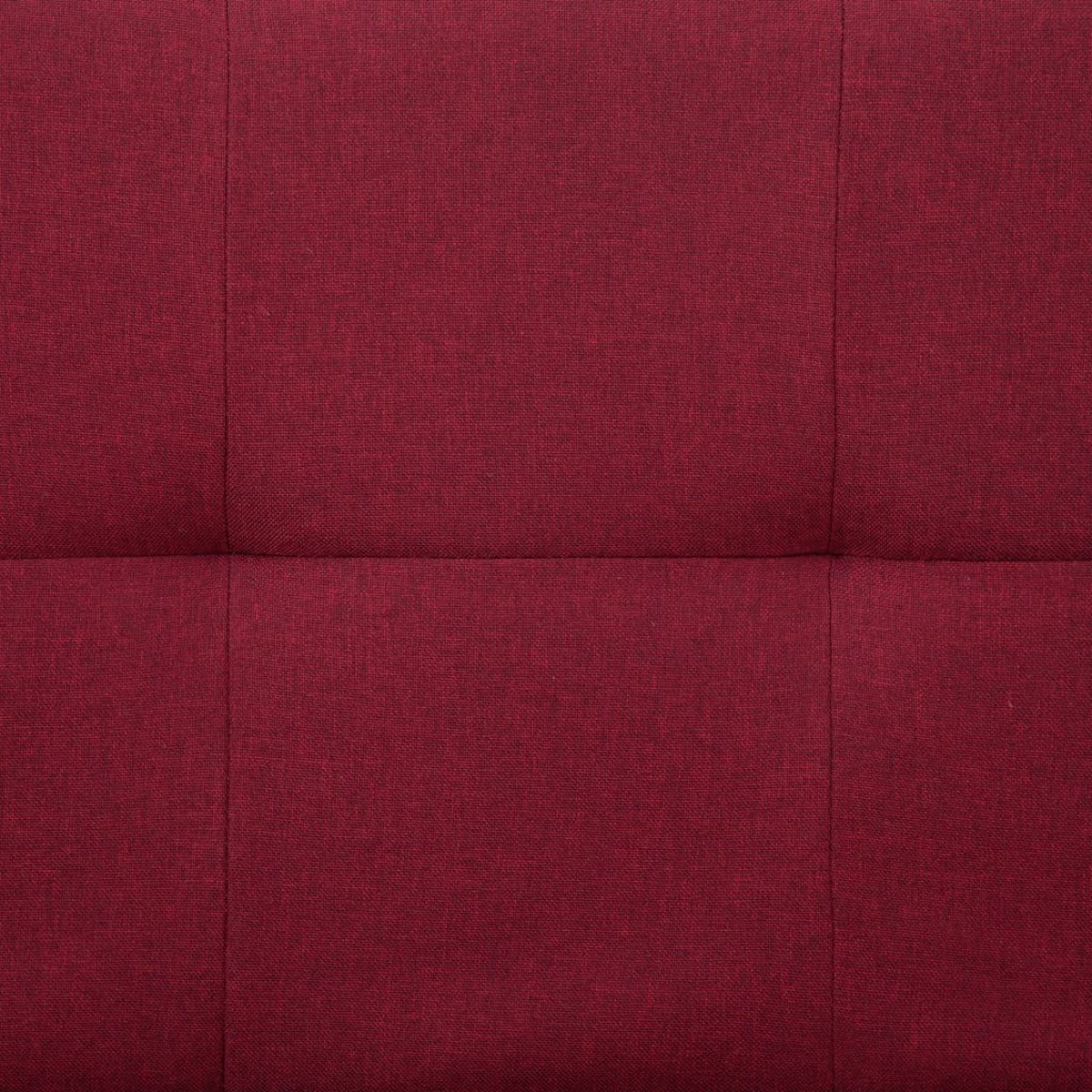 Vidaxl Slaapbank Met Twee Kussens Polyester Wijn - Rood