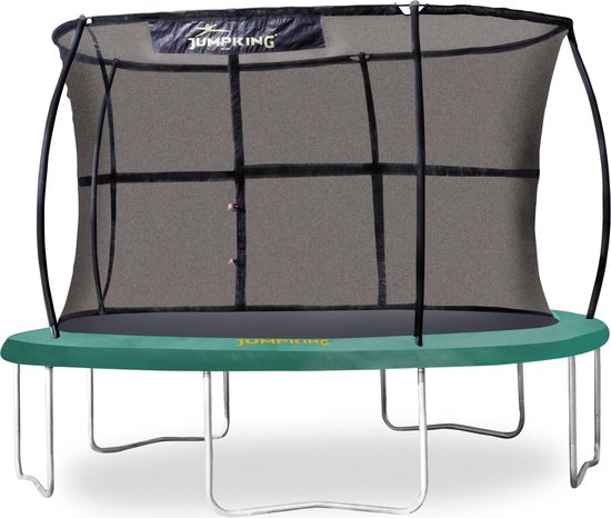 Jumpking Trampoline Met Veiligheidsnet Jumppod Classic 366 Cm - Groen