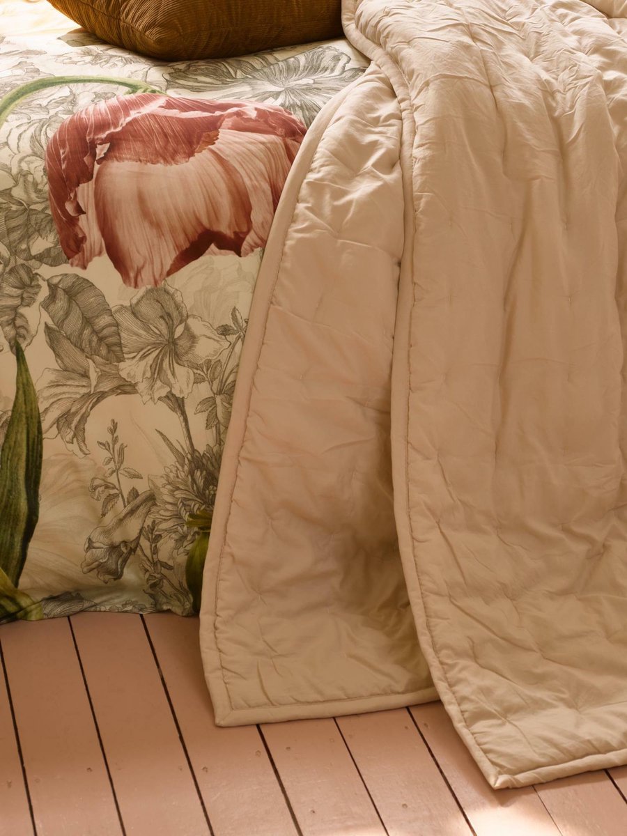 Essenza Ruth Cream Quilt - Beige