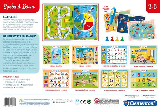 Clementoni Leerspel De Pratende Pen Multicolor
