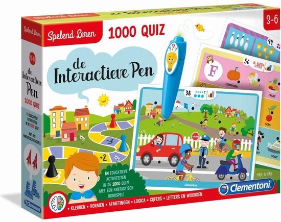 Clementoni Leerspel De Pratende Pen Multicolor