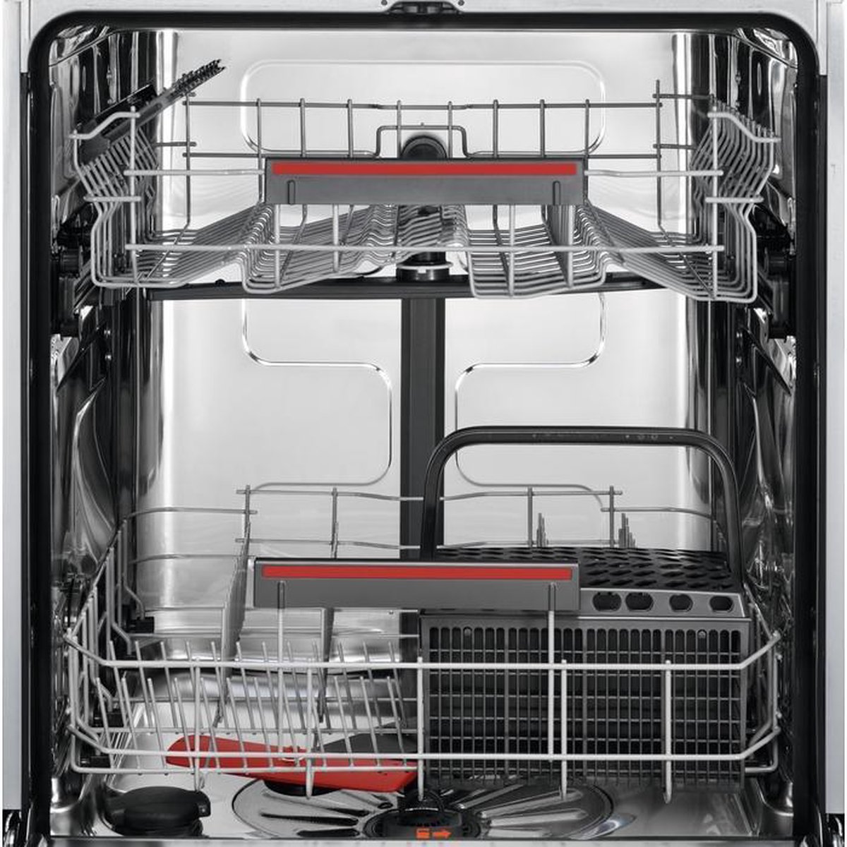 AEG FSB5360CZ QuickSelect AirDry Inbouwvaatwasser - Zwart