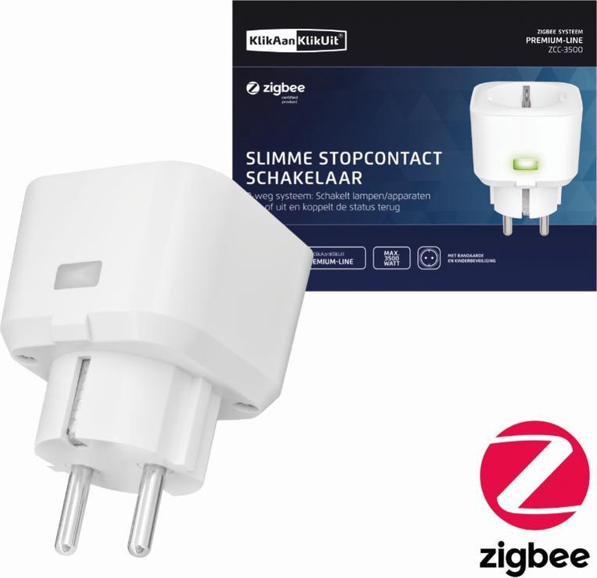 KlikAan KlikUit KLIKAANKLIKUIT ZCC-3500 - Zwart