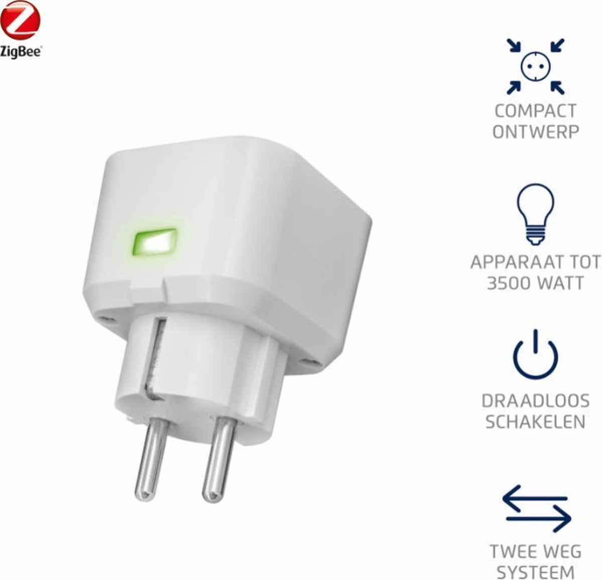 KlikAan KlikUit KLIKAANKLIKUIT ZCC-3500 - Zwart