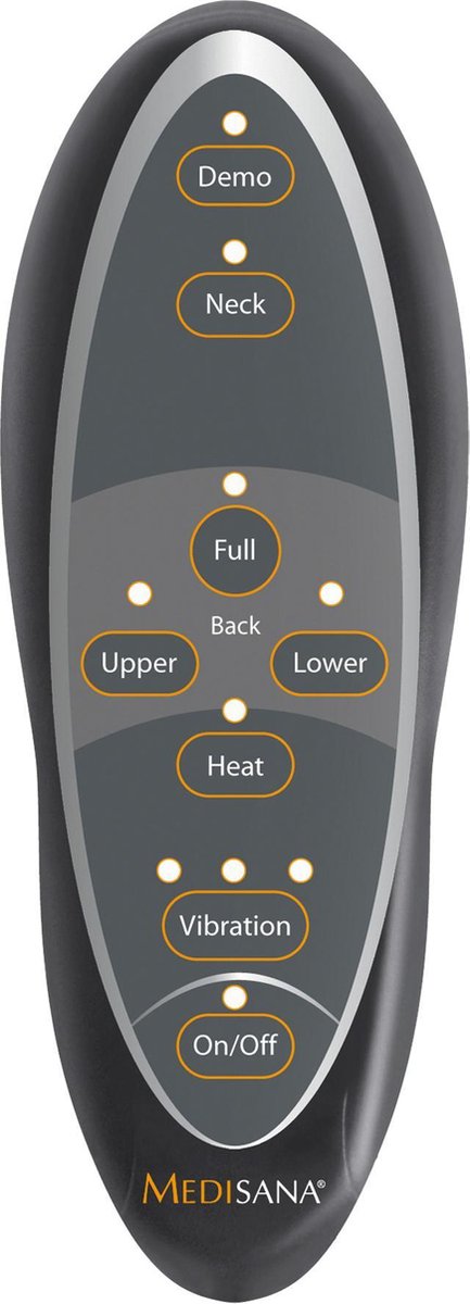 Medisana MCN PRO Shiatsu Massage - Zwart