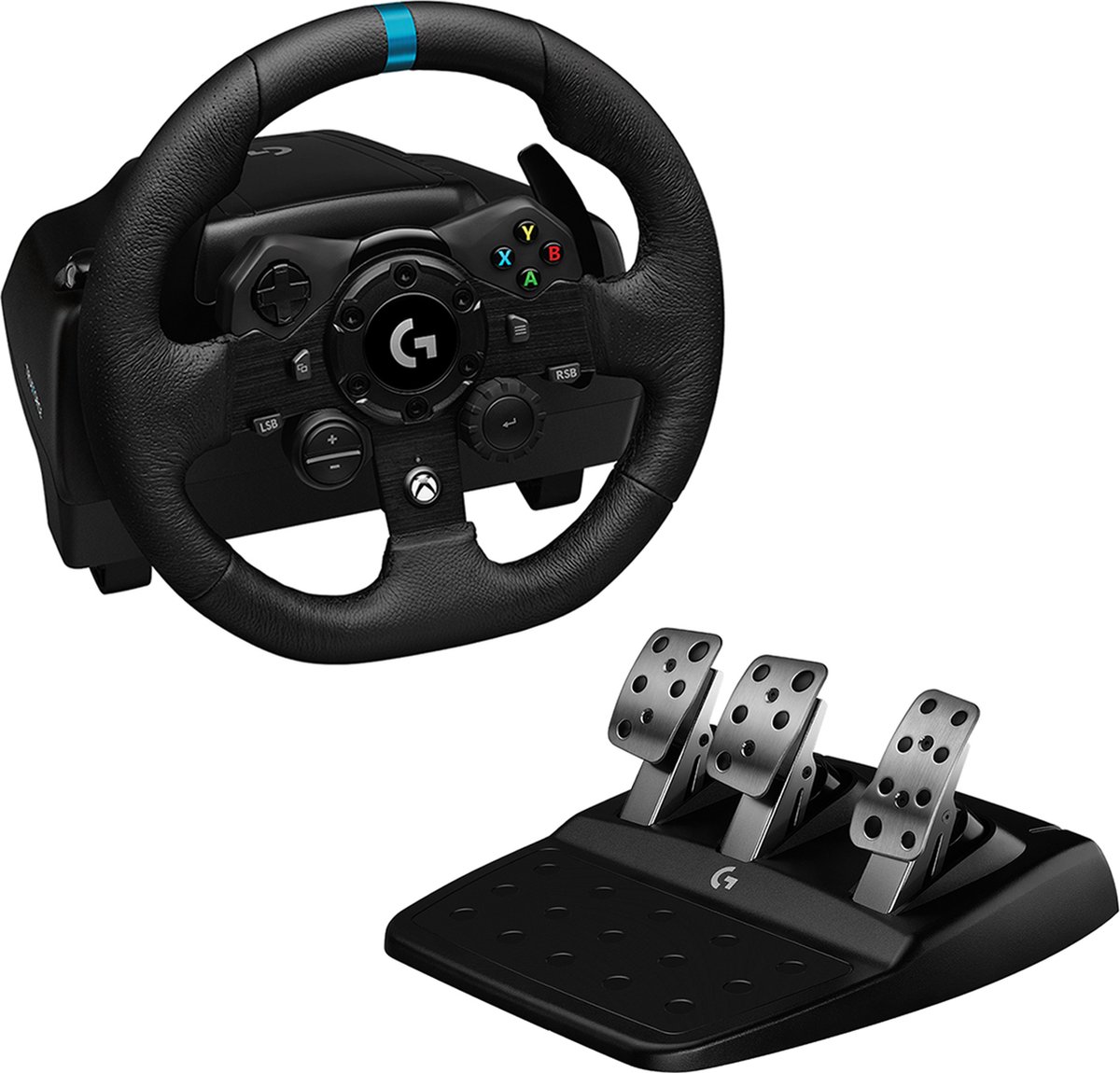 G923 Racestuur en -pedalen voor Xbox One, Xbox Series X en PC - Negro