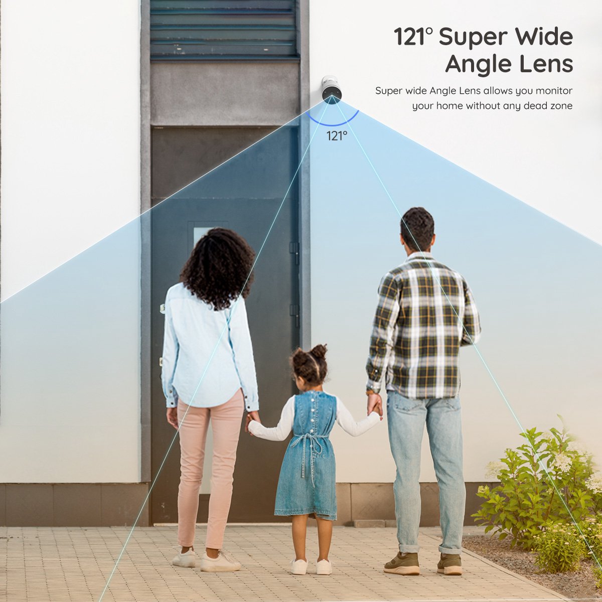 Foscam S41-W, 4MP Dual-Band WiFi Spotlight camera