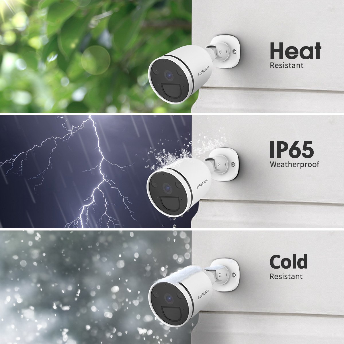 Foscam S41-W, 4MP Dual-Band WiFi Spotlight camera