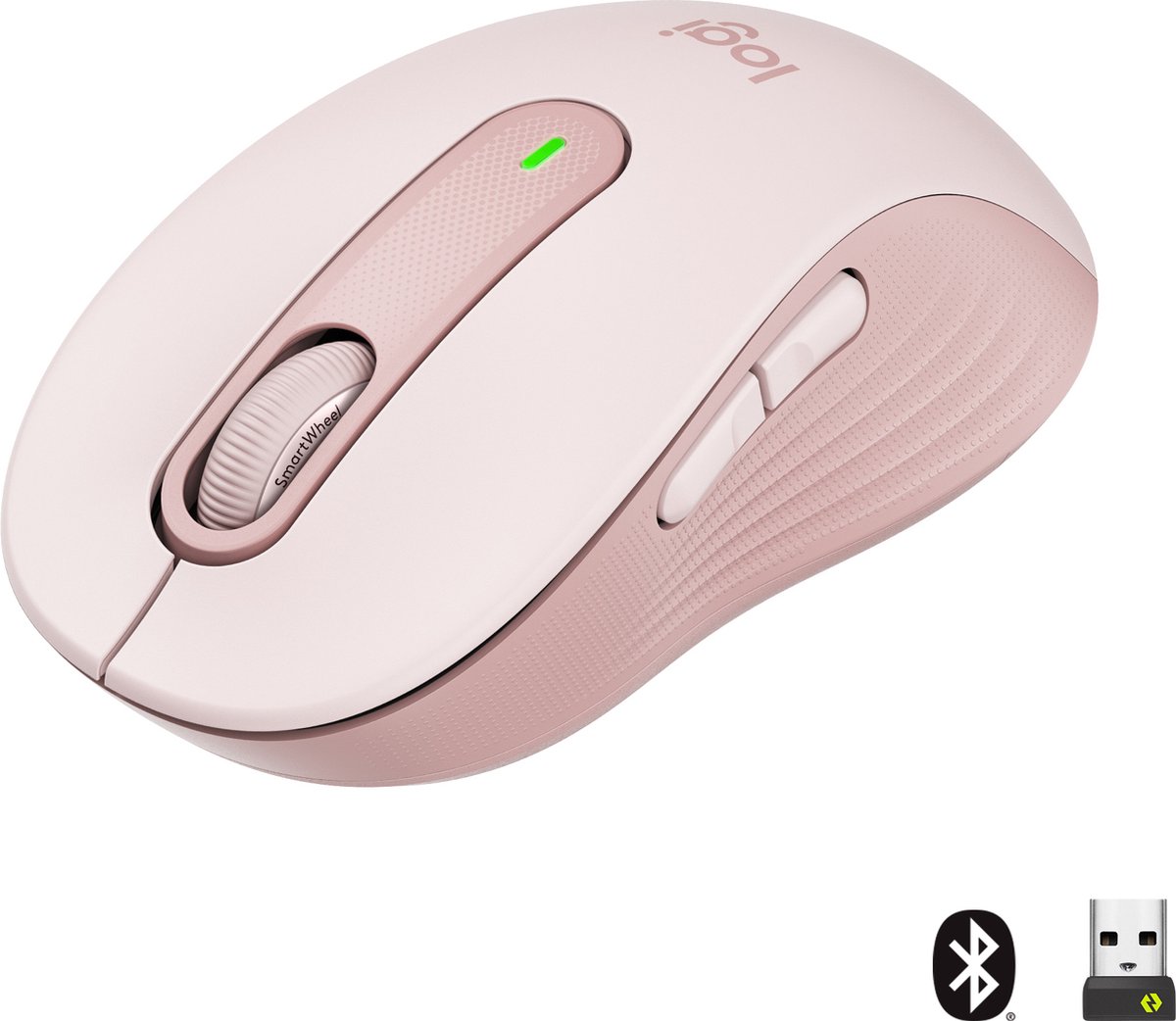 Logitech Signature M650 Draadloze Muis - Roze