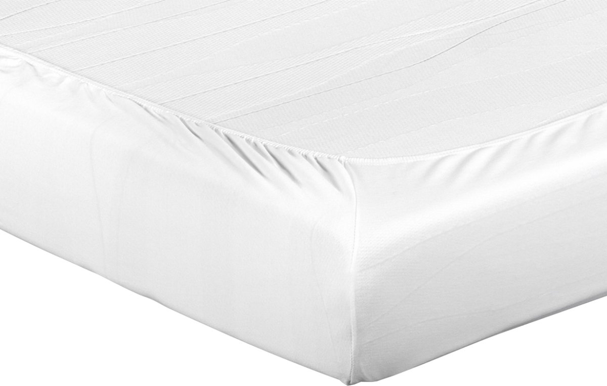 M line Hoeslaken Strijkvrij Jersey Hoeslaken - 70/80 x 200/210/220 cm - off-white - Beige