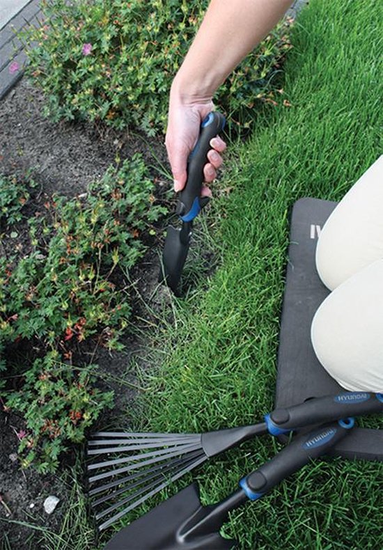 Hyundai Tuingereedschapset 4-delig - Zwart