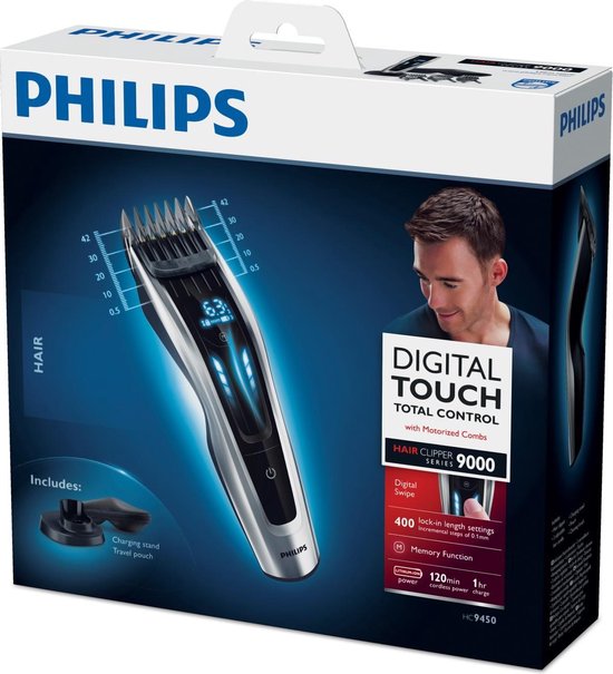 Philips Series 9000 HC9450/20 - Zwart