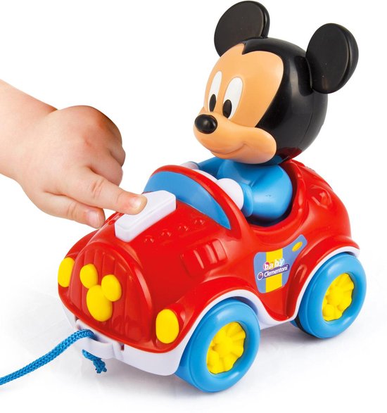 Clementoni Trekfiguur Mickey Mouse 21 Cm - Rood
