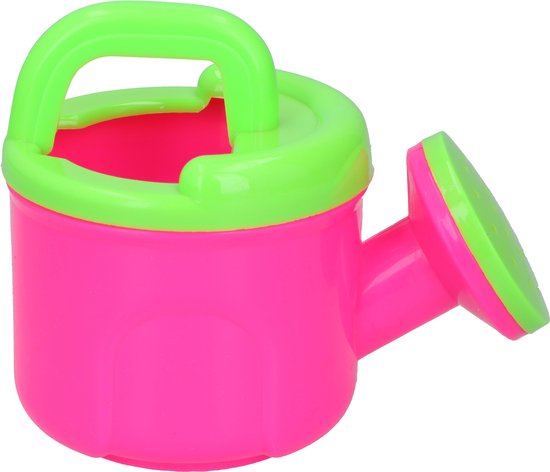 Eddy Toys Zand- En Watertafel - Met Bakje, Harkje, Schepje, Gieter En 5 Vormpjes - Ø 38 Cm - 58,5 Cm Hoog - Rood