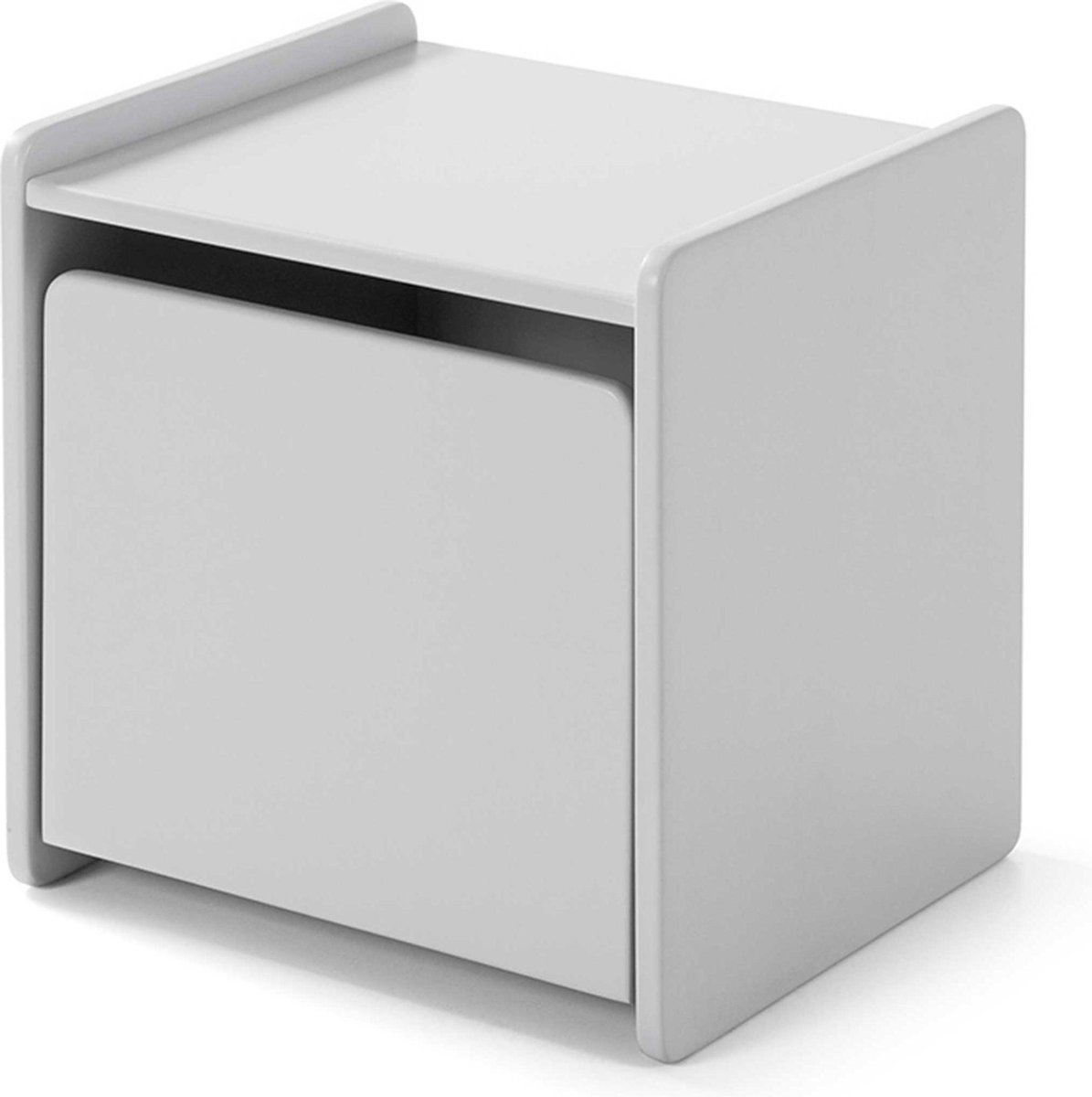 Vipack Nachtkast Kiddy - 40 x 36 x 40 cm - Grijs