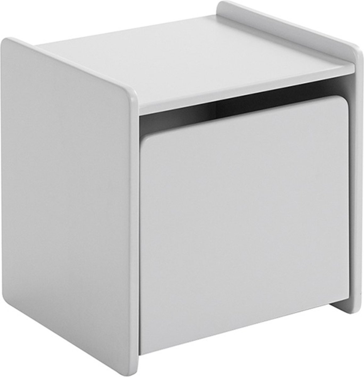 Vipack Nachtkast Kiddy - 40 x 36 x 40 cm - Grijs