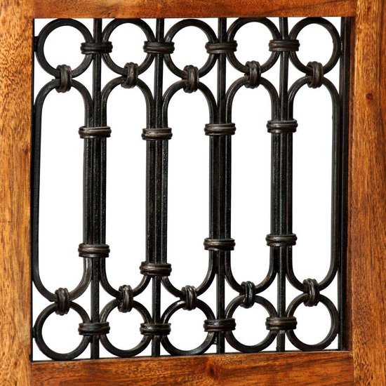 Vidaxl Eetkamerstoelen Klassiek Hout Met Sheesham Afwerking 4 St - Bruin