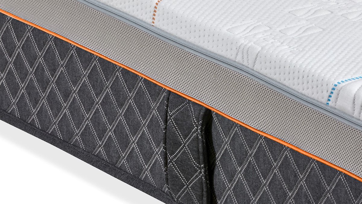 M line Latexmatras Iconic Star 4 - 90 x 220 cm - tot 140 kg
