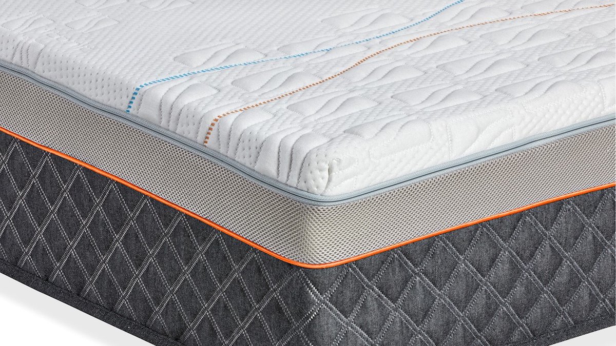 M line Latexmatras Iconic Star 4 - 90 x 220 cm - tot 140 kg