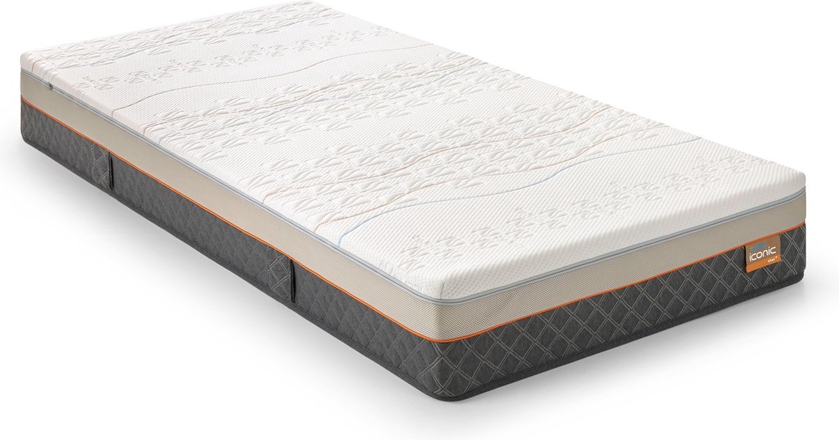 M line Latexmatras Iconic Star 4 - 180 x 200 cm - tot 140 kg