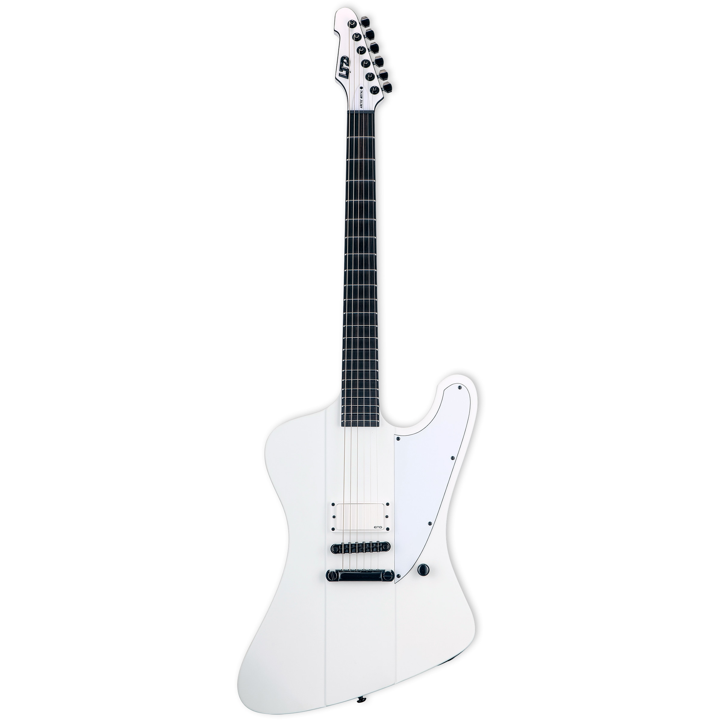 ESP guitars Phoenix Arctic Metal Snow White Satin