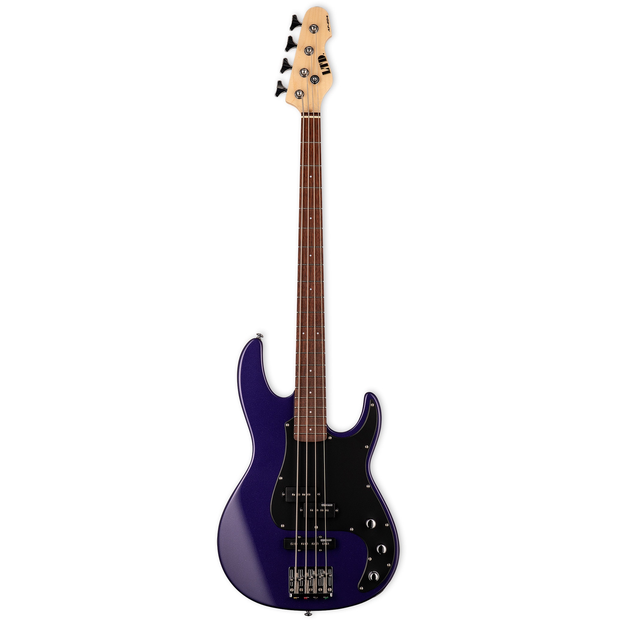 AP-204 Dark Metallic Purple elektrische basgitaar