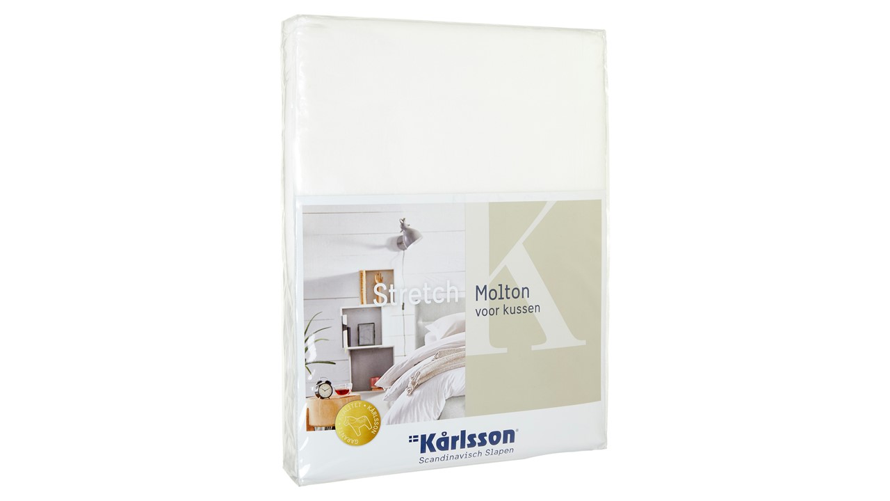 Karlsson Kussenslopen (Set Van 2) - 60 x 70 cm - wit