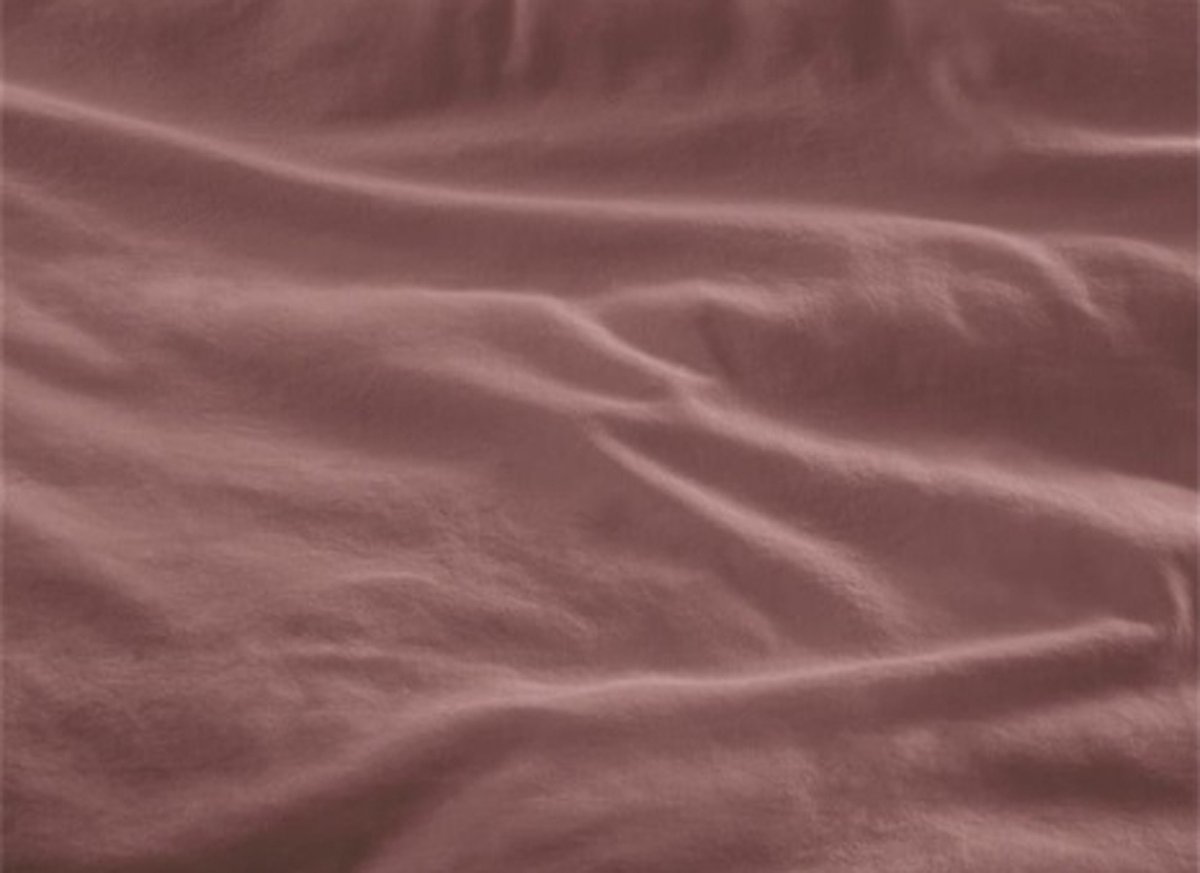 At Home With Marieke Dekbedovertrek Easy - 140 x 200/220 cm - Roze