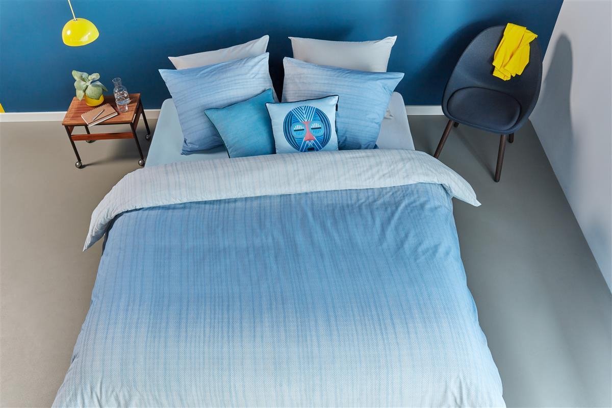 Beddinghouse Dekbedovertrek Issey - 240 x 200/220 cm - Blauw