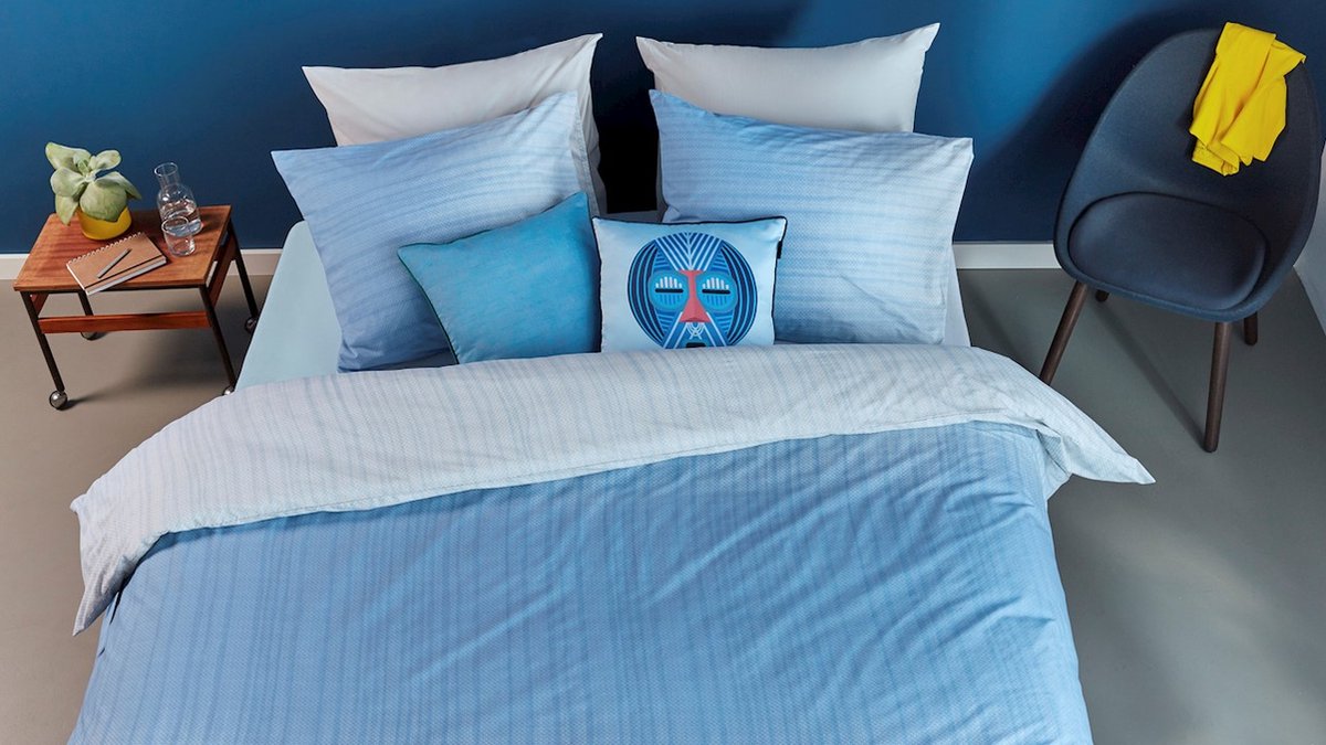 Beddinghouse Dekbedovertrek Issey - 240 x 200/220 cm - Blauw