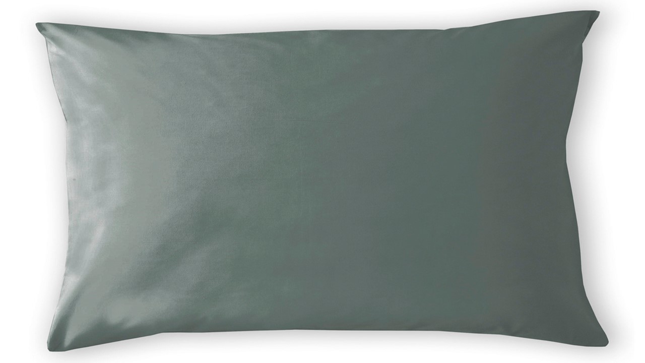 Cinderella Kussensloop Basic (Set Van 2, Met Rits) - 40 x 80 cm - Groen