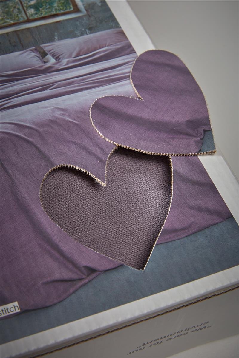 vtwonen Dekbedovertrek Crops - 240 x 200/220 cm - Blauw