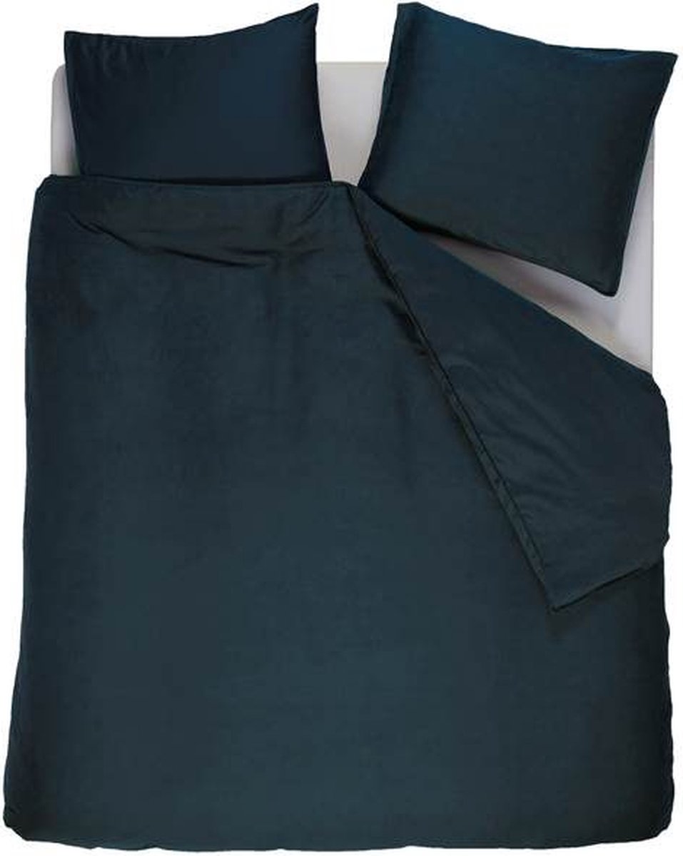 vtwonen Dekbedovertrek Earth - 240 x 200/220 cm - Blauw