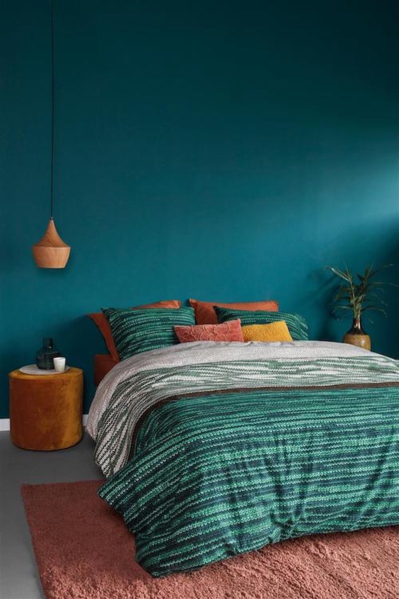 Beddinghouse Dekbedovertrek Fardau - 240 x 200/220 cm - Groen