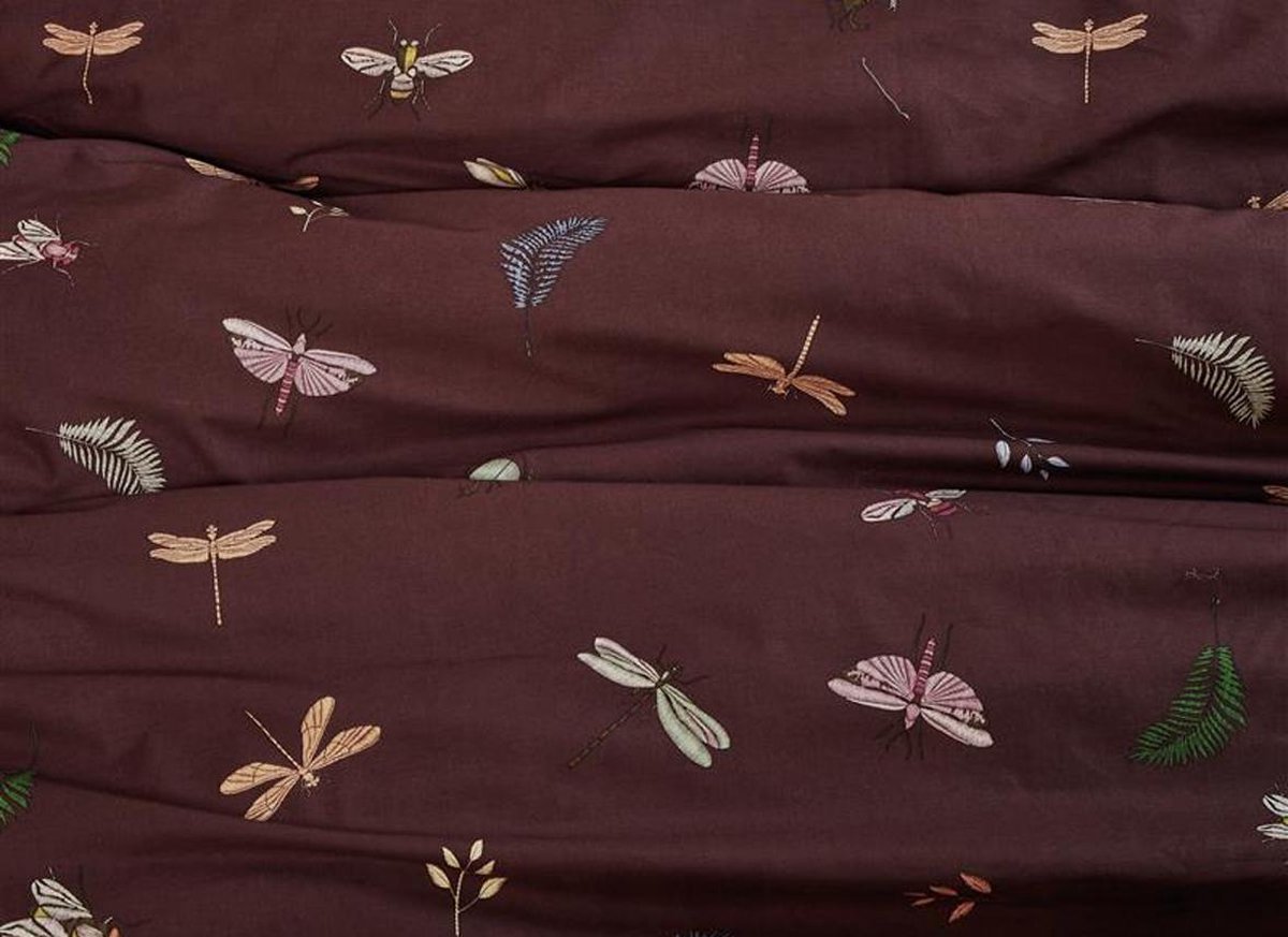 Dekbedovertrek Living World - 200 x 200/220 cm - Paars