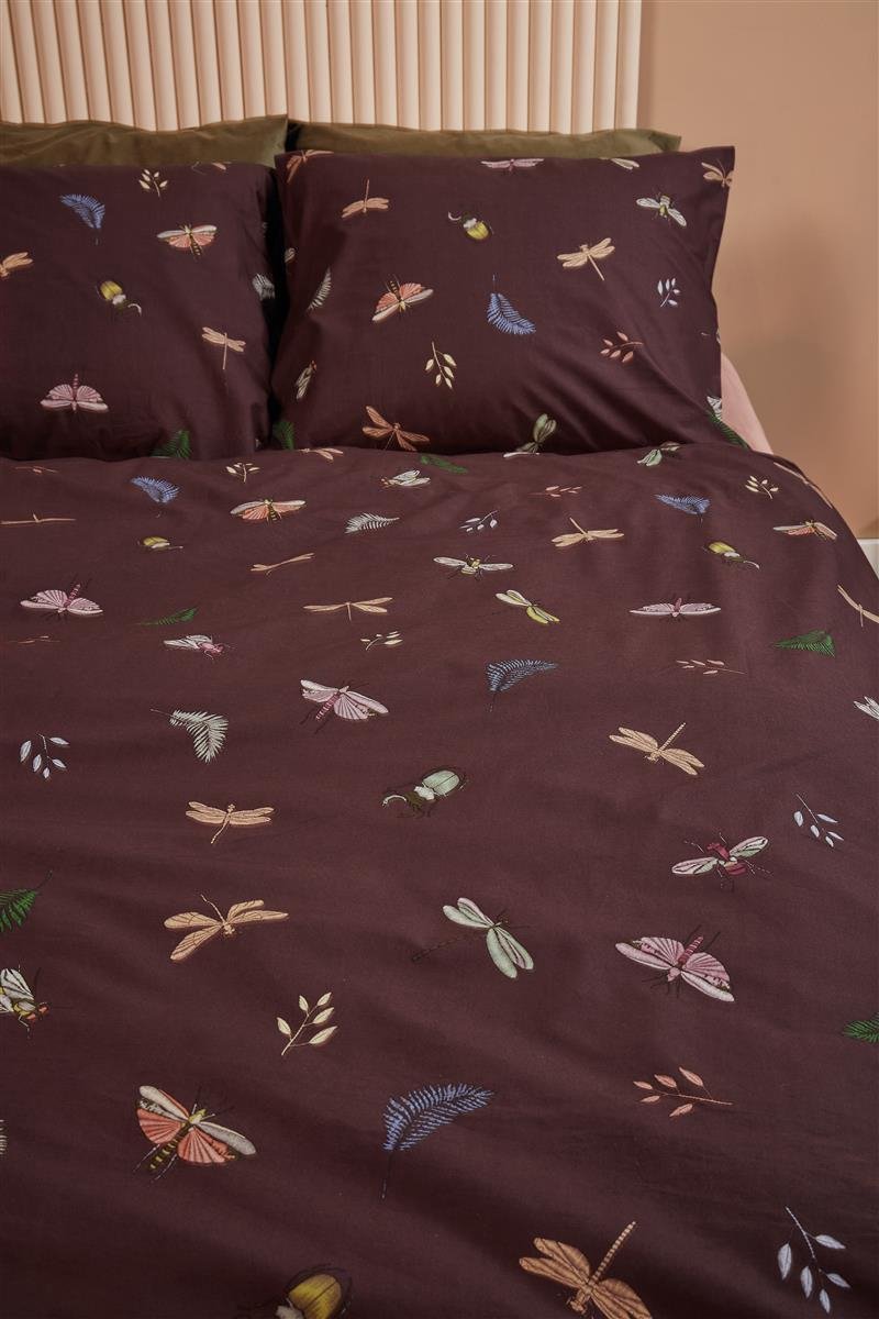 Dekbedovertrek Living World - 200 x 200/220 cm - Paars