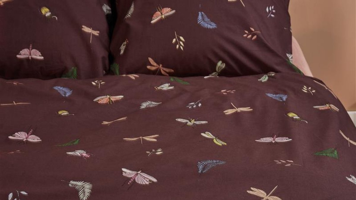 Dekbedovertrek Living World - 200 x 200/220 cm - Paars