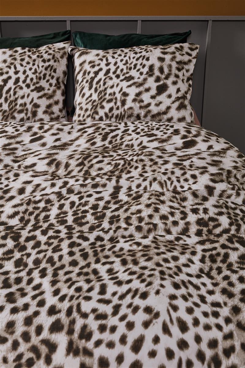 Dekbedovertrek Theodore - 140 x 200/220 cm - Zwart