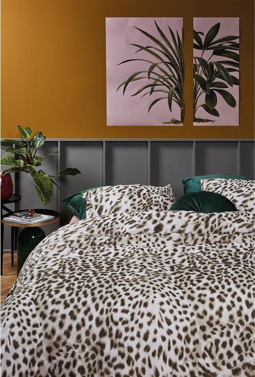 Dekbedovertrek Theodore - 140 x 200/220 cm - Zwart