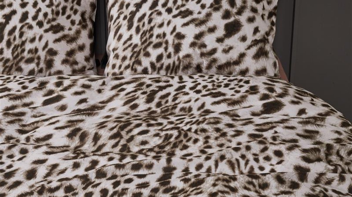 Dekbedovertrek Theodore - 140 x 200/220 cm - Zwart